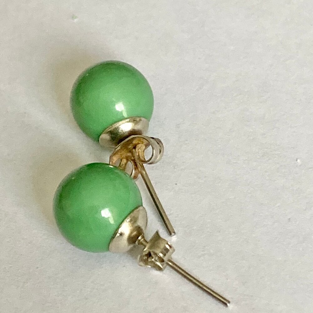 NWT Faux Turquoise Bead Earrings, Costume Jewelry